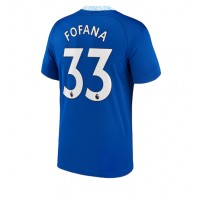 Fotbalové Dres Chelsea Wesley Fofana #33 Domácí 2022-23 Krátký Rukáv